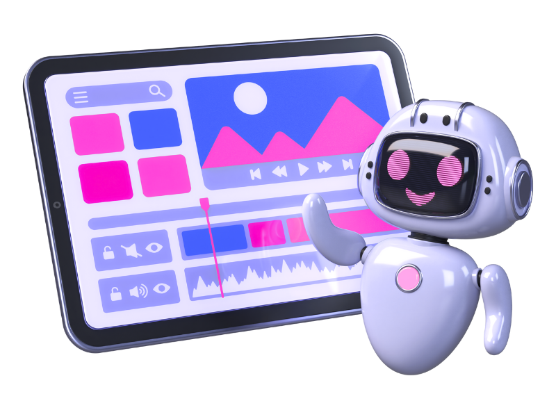 أداة توليد وتحرير الفيديو